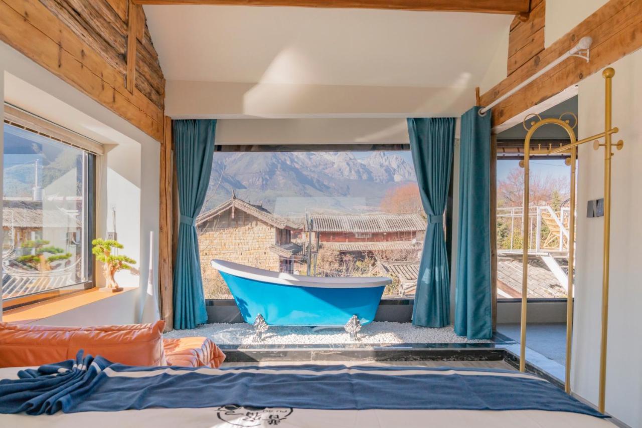 玉龙白沙普宿客栈 Lijiang  Exterior photo